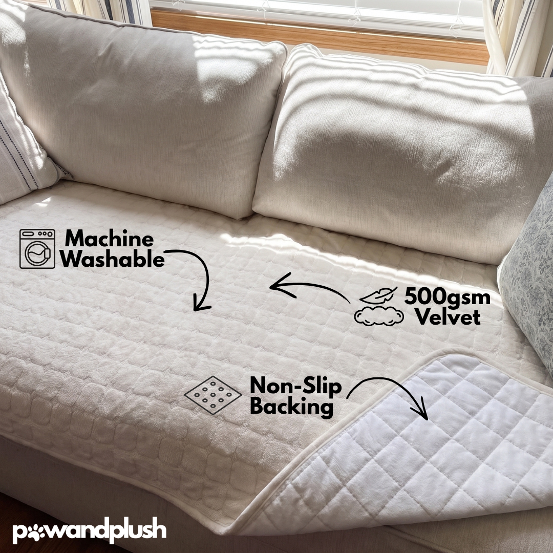 pawandplush - Family Friendly Couch Cover