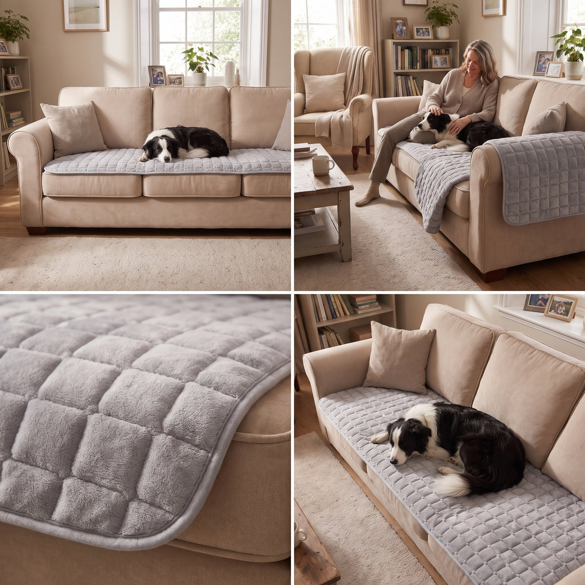 pawandplush - Family Friendly Couch Cover