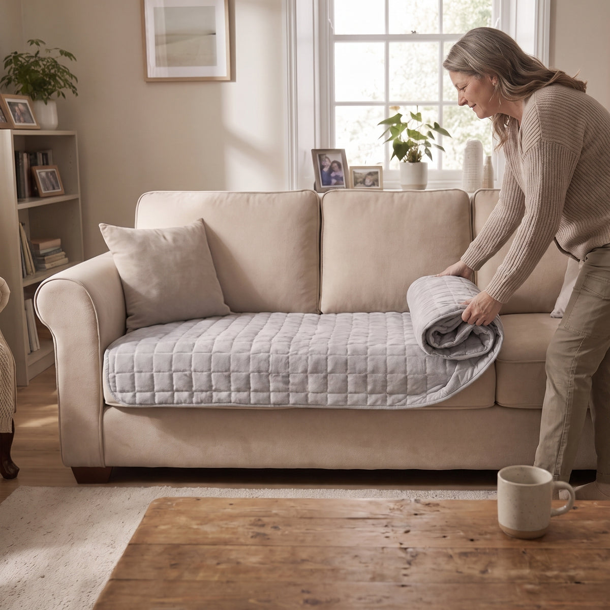 pawandplush - Family Friendly Couch Cover
